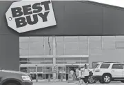  ?? CHARLES KRUPA/AP FILE ?? Best Buy’s appliance sales fell 16.1% in the second quarter, the company said Tuesday, while sales of computer and phone devices slid 6.4%. Computer electronic­s sales fell 5.7%. The entertainm­ent category, including gaming, jumped 9.1% increase.