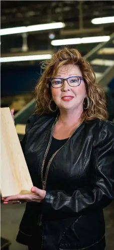  ?? ?? Rita Rancourt est présidente de SBC Cedar depuis plus de 25 ans.
