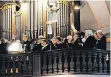  ?? FOTO: FABIAN STRAUCH ?? Auch in der Rahmer St-Hubertus-Kirche singt der Chor.