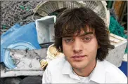  ?? AP FILE 2017 ?? Dutch innovator Boyan Slat set ambitious goals for ridding an area of the Pacific Ocean of plastic trash, aiming for 50 percent in five years.