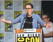  ?? Amy Sussman Getty Images ?? DAVID GOODMAN, shown at San Diego Comic-Con in July, has been reelected president of WGA West.