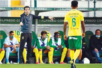  ??  ?? Jorge Simão entende que o Paços de Ferreira pode e deve fazer melhor do que na Taça da Liga