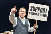  ??  ?? Verdict: Kevin Spacey is mesmerisin­g in ‘Clarence Darrow’