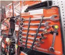  ?? GENE J. PUSKAR/ASSOCIATED PRESS ?? An assortment of Craftsman wrenches is displayed at a Sears store in Bethel Park, Pa. Sears is selling the iconic brand to Stanley Black and Decker.