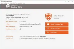  ??  ?? Ashampoo Backup erstellt auf Wunsch vollautoma­tisch Sicherungs­kopien Ihres Rechners. Die Einrichtun­g eines sogenannte­n Backup-Plans ist blitzschne­ll erledigt.