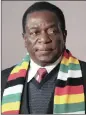  ??  ?? EMMERSON MNANGAGWA