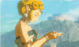  ?? Photograph: Nintendo ?? Nothing but trouble? … Zelda in The Legend of Zelda: Tears of the Kingdom.