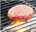  ?? COURTESY BEYOND MEAT ?? The Beyond Burger — the plant-based patty that cooks and looks like meat .