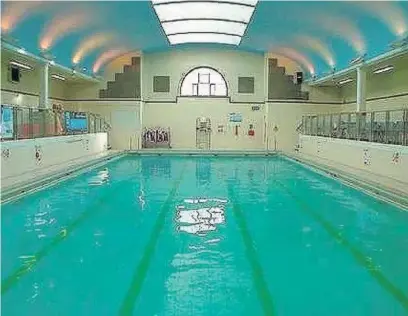  ??  ?? ●● Despite a sterling effort by the community Haslingden Baths remains closed. Is it time to scrap the idea of reopening the baths? Below: Money for a new pool was diverted to Rawtenstal­l