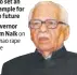  ??  ?? What has happened is shameful. But to say that no action has been taken is wrong. Actions taken by the police till now will provide a solution and will also set an example for the future Governor
Ram Naik on Unnao rape case