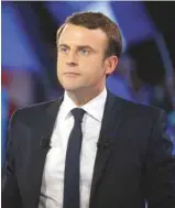  ?? GEOFFROY VAN DER HASSELT AFP ?? Emmanuel Macron a Quentin Lafay comme proche collaborat­eur depuis 2014.