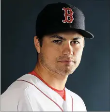  ?? COURTESY OF GETTY IMAGES ?? Jalen Beeks, No. 78 of the Boston Red Sox, poses for a portrait during the Boston Red Sox photo day on Feb. 20, at JetBlue Park in Ft. Myers, Fla. The left-handed pitcher and Prairie Grove graduate was traded to the Tampa Bay Rays for Major League pitcher Nathan Eovaldi on July 25.