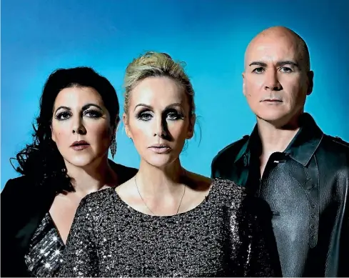  ??  ?? Proud to be pop: Sheffield electro-pop band, The Human League.