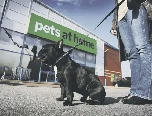  ??  ?? 0 Pets at Home has been boosted by a surge in demand for pets since the start of the coronaviru­s crisis