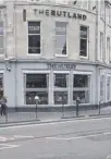  ??  ?? 0 Plate thief struck at Edinburgh’s Huxley