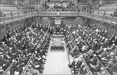  ??  ?? The House of Commons, the British parliament, during an assembly. (sigmalive.com)