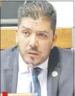  ??  ?? Diputado por el Alto Paraná Carlos Portillo (PLRA, efrainista), imputado por supuesto pedido de coima.