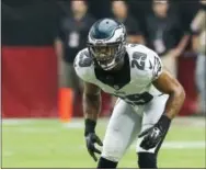  ?? RICK SCUTERI — THE ASSOCIATED PRESS ?? Eagles strong safety Nate Allen isn’t bothered by criticism following last week’s late touchdown by the Arizona Cardinals.