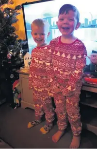  ?? Picture:wales News Service ?? Zac Harvey, left, tragically died in a fire near Tregaron in January. His brother Harley, right, was pulled from the blaze.