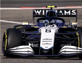  ??  ?? Williams is consistent­ly faster than Mercedes through the speed traps