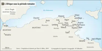  ??  ?? 3 L’Afrique sous la période romaine