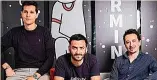  ?? ?? Fundadores del unicornio italiano Satispay: Dario Brignone, Aberto Dalmasso y Samuele Pinta,