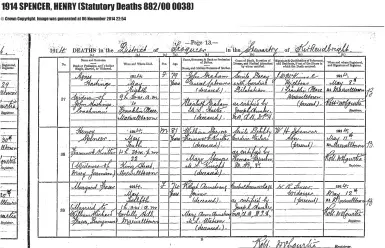  ??  ?? The Scottish civil registers of death provide the parents’ names, and women are indexed under both their married and maiden mames