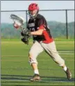  ?? AUSTIN HERTZOG - DIGITAL FIRST MEDIA ?? Boyertown goalie Cole Metzger had 21 saves in the Bears’ 14-4 loss to Conestoga Thursday.