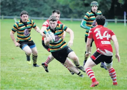  ?? Barry Hobson ?? Littleboro­ugh RUFC action from the weekend’s trip to Bolton