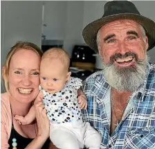  ?? PHOTO: SCOTT HAMMOND/FAIRFAX NZ ?? Disability advocate Paul McKenzie was not impressed by Wellington during a recent visit with his wife Jess Parker and daughter Eleven.