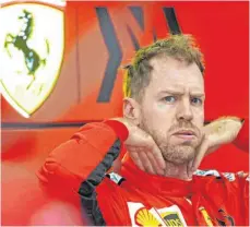  ?? FOTO: HOCH ZWEI/IMAGO IMAGES ?? Fuhr bisher 101 Rennen für Ferrari: Sebastian Vettel. Seine Bilanz: „Insgesamt war es nicht genug.“Im Winter wird man sich trennen.