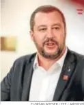  ?? FLORIAN WIESER / EFE / ARCHIVO ?? Matteo Salvini.