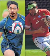  ?? Pictures: GETTY IMAGES ?? CRUNCH TIME: Joe Tomane of Australia, left, and Willem Alberts of SA will do battle at Newlands tomorrow.