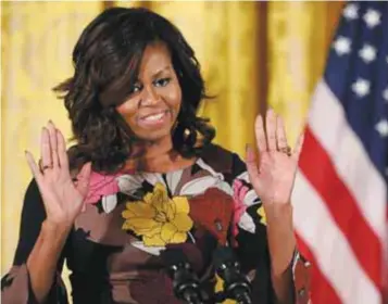  ?? |AP ?? La funcionari­a fue catalogada de “racista” por los usuarios al atacar a Michelle Obama.