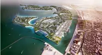  ?? — Supplied photo ?? Deira Islands is a four-island waterfront city. More than 280,000 people are expected to eventually live there.