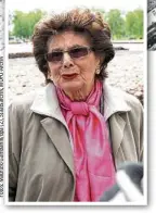  ??  ?? Sie überlebte Auschwitz, Neuengamme und Bergen-Belsen: Livia Fränkel (92). Am 3. Mai spricht sie auf der Gedenkvera­nstaltung.