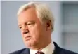  ?? AP ?? FORMER Brexit secretary David Davis. |