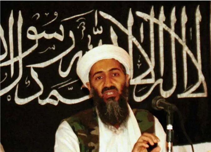  ?? Foto: Mazhar Ali Khan, AP/NTB ?? Osama bin Laden sto bak angrepene på USA 11. september 2001.