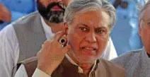  ?? - Reuters ?? PLEADS NOT GUILTY: Pakistan’s Finance Minister Ishaq Dar is seen after a party meeting in Islamabad, Pakistan on Tuesday.