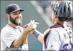  ?? MIKE STONE / ASSOCIATED PRESS ?? Tigers rookie right-hander Michael Fulmer, 23, leads the American League in ERA by a wide margin now that he’s pitched enough innings to qualify in that category.