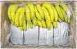  ?? FOTO: LKA BADEN-WÜRTTEMBER­G ?? In Bananenkis­ten aus Ecuador waren die Drogen versteckt.