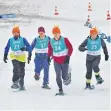  ?? FOTO: SOD/DAVID KLEIN ?? Schneeschu­hlauf ist eine Disziplin in Willingen.