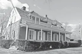  ?? NORTH JERSEY MEDIA GROUP FILE ?? Dr. William Washington Colfax lived in what is said to be the oldest house in Wayne (1695-96), the Schuyler-Colfax House, a National Historic Register site at 2343 Hamburg Turnpike.