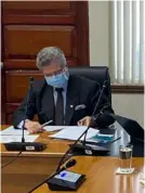  ?? LUCÍA ASTORGA ?? Fernando Cruz dijo que el plan afecta el funcionami­ento del Poder Judicial.