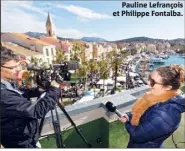  ??  ?? Pauline Lefrançois et Philippe Fontalba.