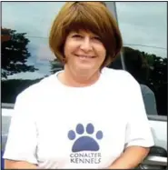  ??  ?? Shaken: Kennels owner Shena Hogg, left