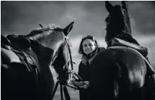  ??  ?? LEO Baber’s
Portrait with Horses was placed first in the People category.