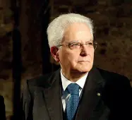  ??  ?? Cordoglio Il presidente della Repubblica Sergio Mattarella