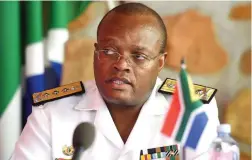  ?? PICTURE: AYANDA NDAMANE ?? THE BOSS: Vice-Admiral Mosiwa Hlongwane has encouraged the public to visit Navy Day Festival 2017.