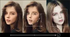  ?? Image courtesy of Marinus Analytics ?? Marinus Analytic's facial recognitio­n technology, which is called FaceSearch, aids detectives in the search for missing persons.